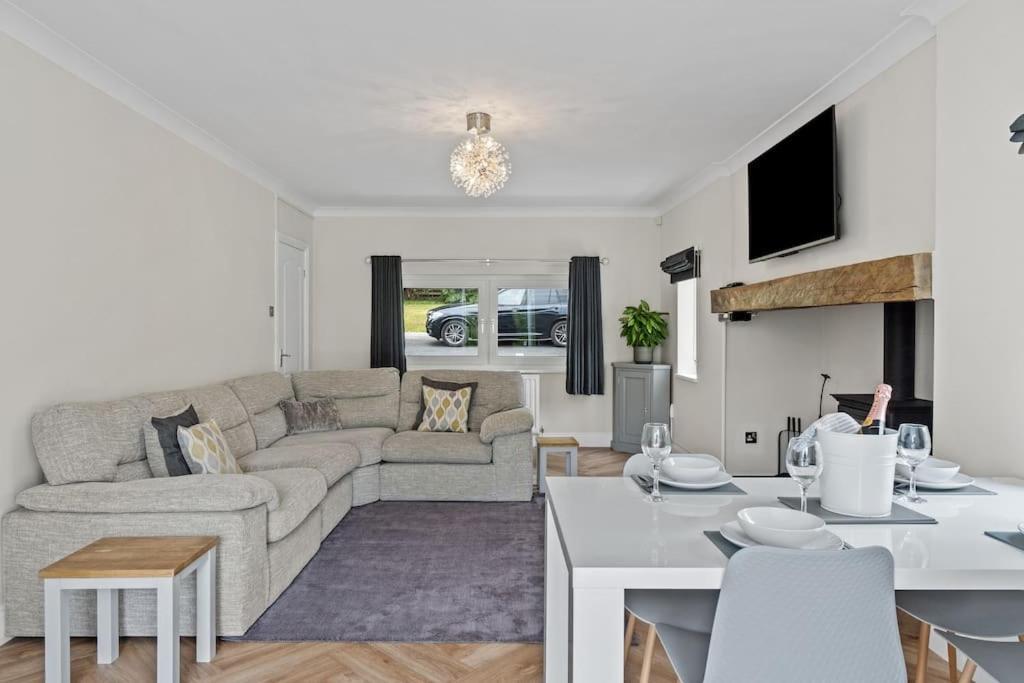White Cottage Stunning Contemporary 2 Bedroom 2 Ensuite Annex With Hot Tub Plymouth Exterior foto