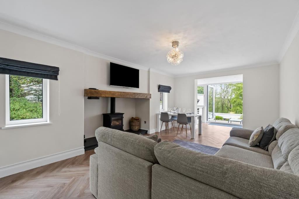 White Cottage Stunning Contemporary 2 Bedroom 2 Ensuite Annex With Hot Tub Plymouth Exterior foto