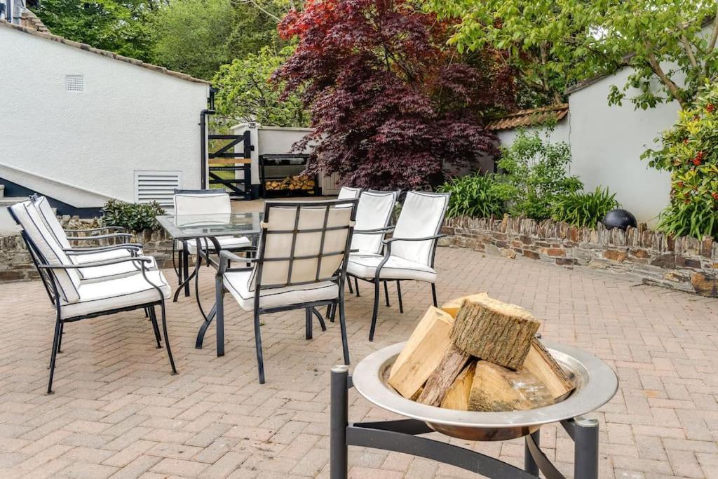 White Cottage Stunning Contemporary 2 Bedroom 2 Ensuite Annex With Hot Tub Plymouth Exterior foto